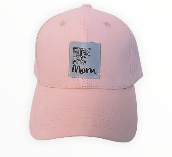 Fine Ass Mom Baseball Cap “Baby Pink”