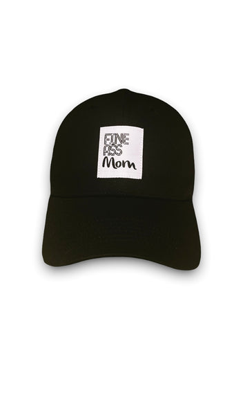 Fine Ass Mom Baseball Cap (Black)